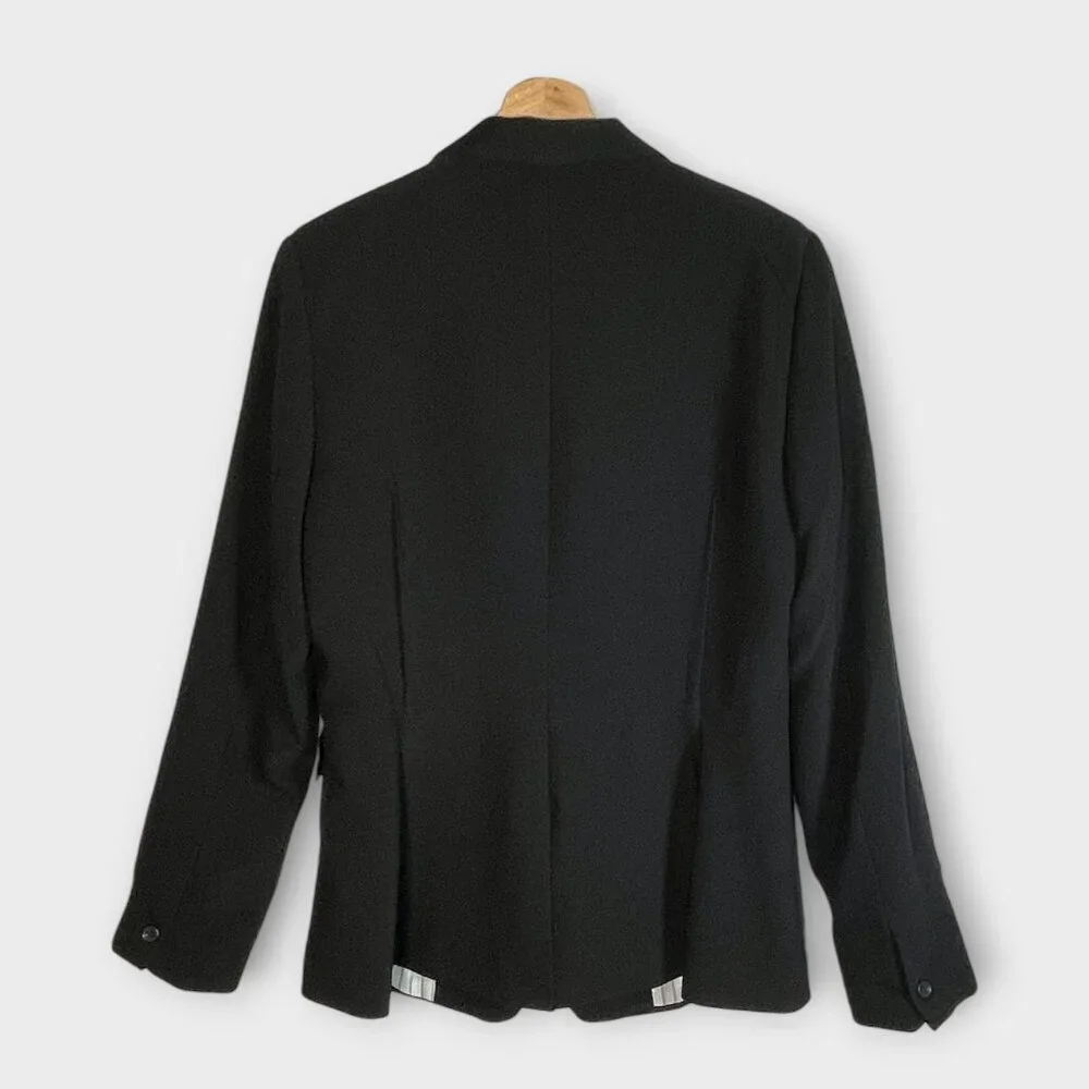Black Blazer from 1 State Sz 10 Officecore Classic Lined NWOT - Picture 2 of 7